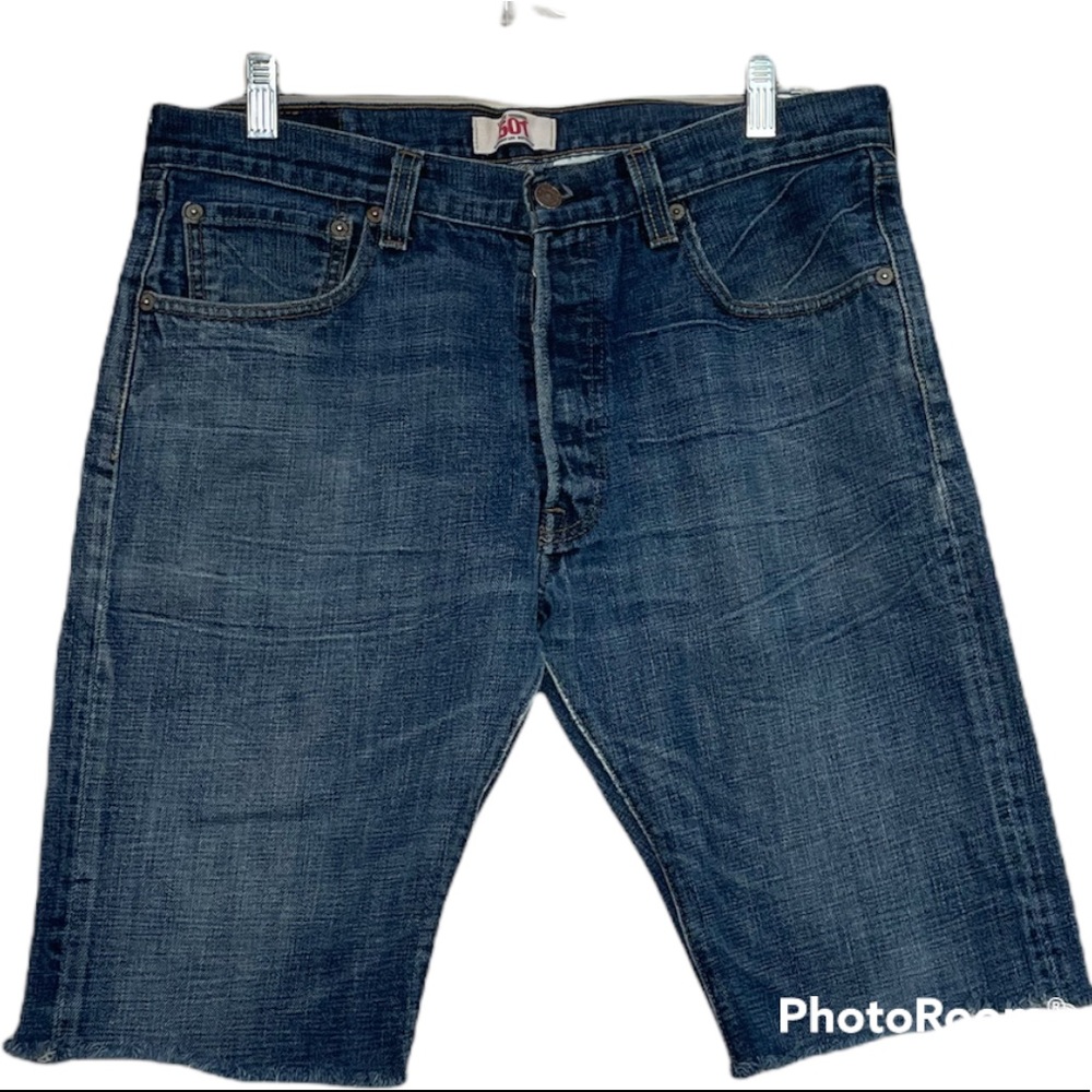 Levi’s Denim Cut Off Button Fly Shorts - Picture 1 of 4